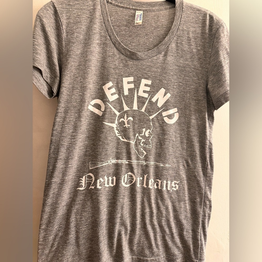 Defend New Orleans baby tee